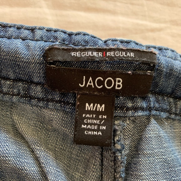 Jacob - Faux denim pants - Picture 5 of 10